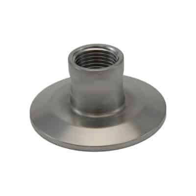 2 inch Tri-Clamp End Cap with .5 inch NPT Coupling Stainless Steel