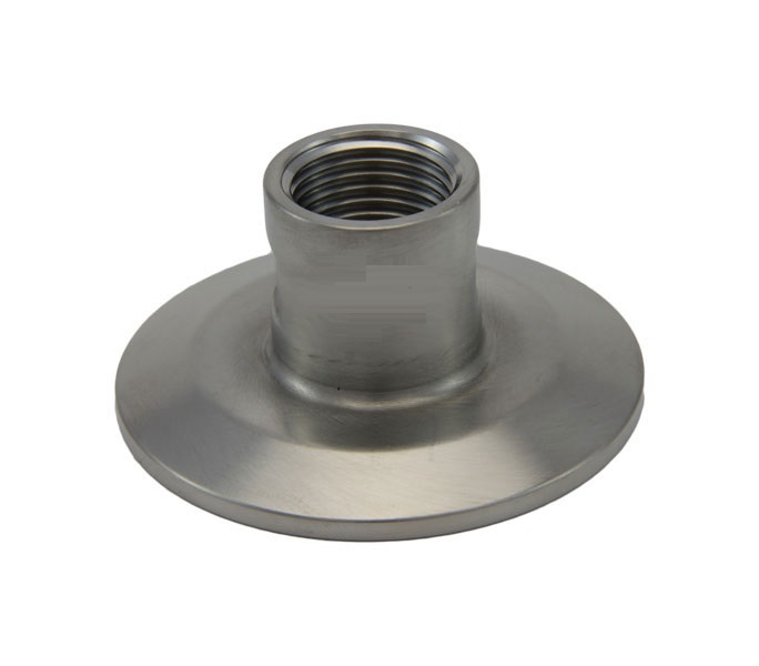 2 inch Tri-Clamp End Cap with .5 inch NPT Coupling Stainless Steel