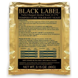 Black Label Turbo Yeast