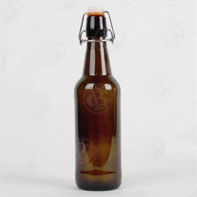 Amber Flip Top Bottles 500 ml - 12 pack