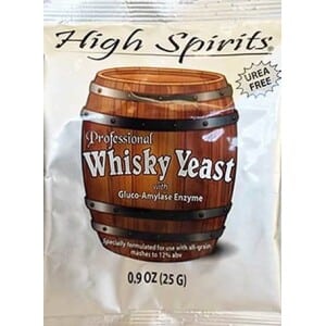 High Spirits Whisky Yeast with AG - 25 grams
