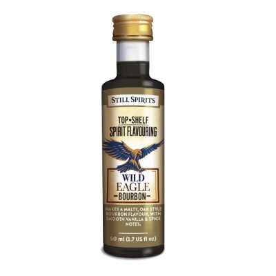 Top Shelf Wild Eagle Bourbon - 50 ml