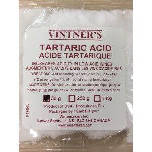 Tartaric Acid 50 grams