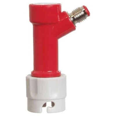 CM Becker Pin Lock Gas Disconnect 1/4 inch Flared