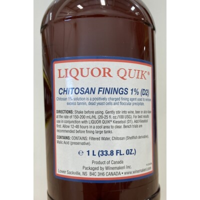 Liquor Quik Chitosan Finings 1% - D2