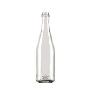500ml Clear glass bottle