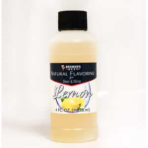 Natural Lemon Flavoring Extract - 4 ounce
