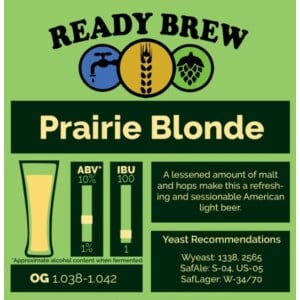 Paddock Wood - Prairie Blonde - 23 litre Wort