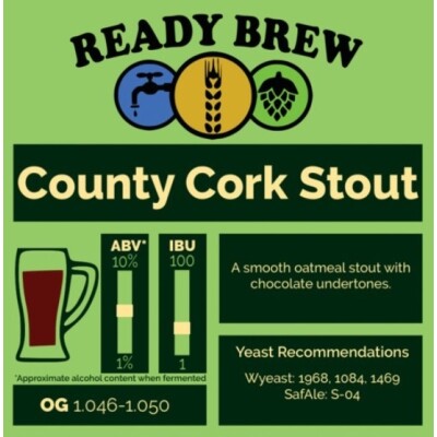 Paddock Wood - Country Cork Stout - 23 litre Wort