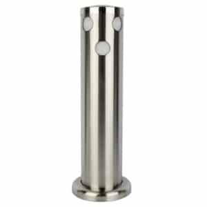 Stainless Steel Tower 3 hole - Triple No Faucets