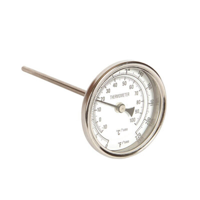 Thermometer Weldless 3 inch Dial - 6 inch Probe