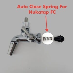 Nukatap Flow Control Faucet Self Closing Spring