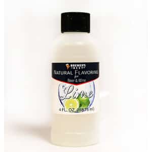 Natural Lime Flavoring Extract - 4 ounce