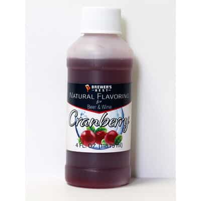 Natural Cranberry Flavoring Extract - 4 ounce