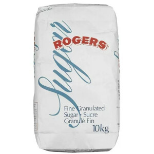 Rogers White Granulated Sugar - 10kg Bag