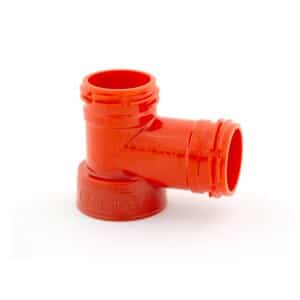 Carbonation Cap Tee Adapter - Female x Male x Male