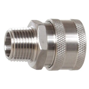 Stainless Steel Female Quick Disconnect - Male NPT